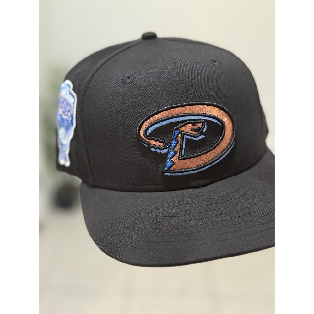 7 5/8 New Era 59Fifty Arizona Diamondbacks Fitted Hat Size Hat Club Inaugural 98
